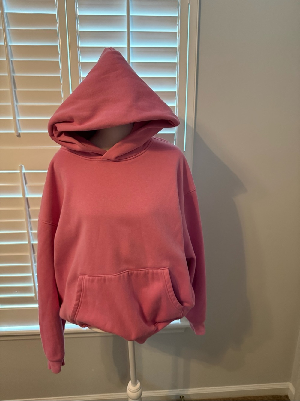 Oversized Pink Women's Hoodie